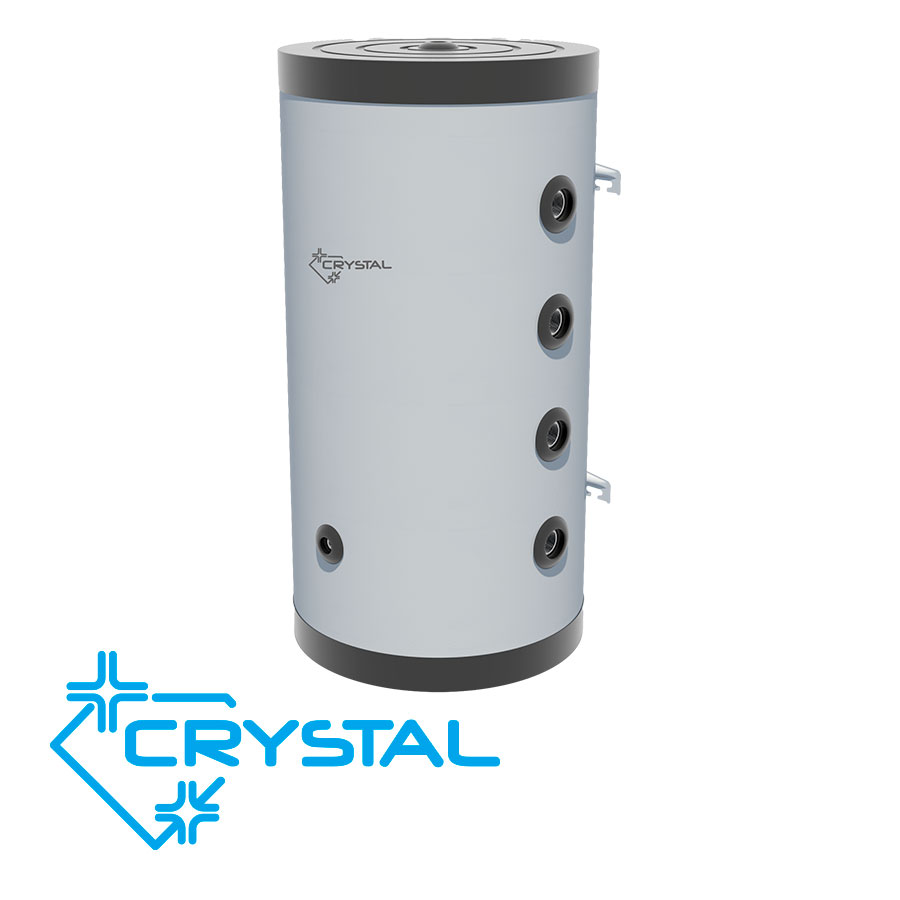 Емайлиран буферен съд Crystal 120 литра