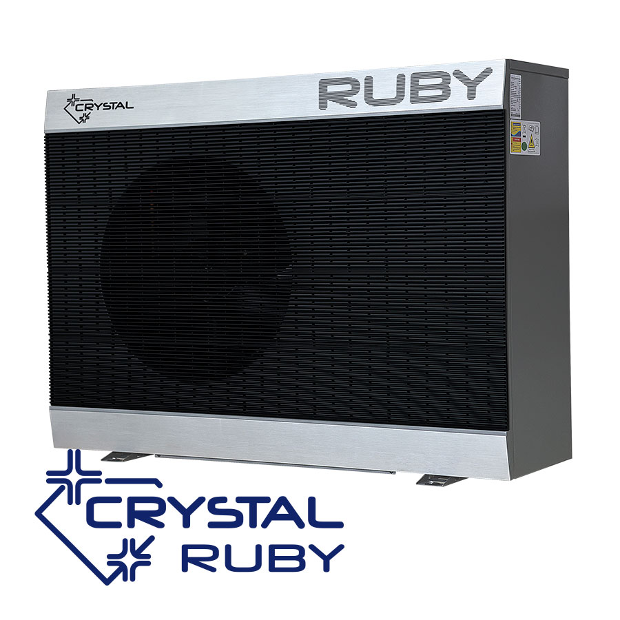 Инверторна термопомпа Crystal RUBY R290 08M-HB (ErP), хидро сплит