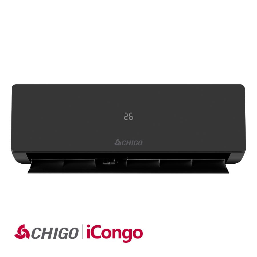 Инверторен климатик CHIGO GLORIA, 9 000 btu, WI-FI, A+++, черен