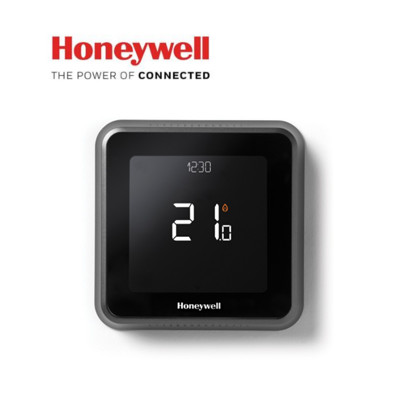 Honeywell, Lyric T6 WiFi жичен програмируем Smart термостат, стенен монтаж, черен @A