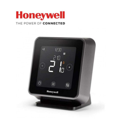 Honeywell, Lyric T6R WiFi безжичен програмируем Smart термостат с приемник, черен @A