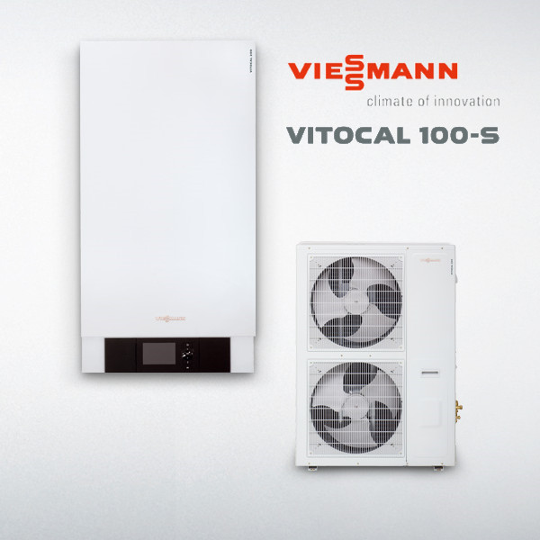 Viessmann, термопомпа Vitocal 100-S AWB-M-E-AC,17.1/15.6kW от./охл.,230V
