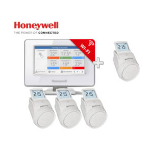 Honeywell, пакет Evohome + 4 бр. програмируема радиаторна термоглава HR92