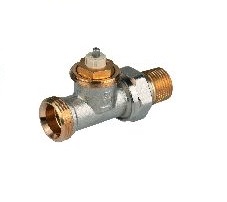 Honeywell, терм. рад. вентил с предв. настройка, прав 1/2″ за адаптор G3/4@ (евроконус)