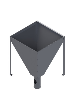 NBE, бункер за пелети 80×80, 150 кг
