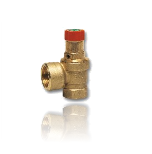 Honeywell, предпазен клапан 1/2″ 2.5 bar