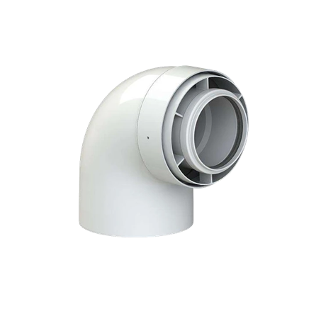 Viessmann, коляно коаксиално 87 80/125 мм