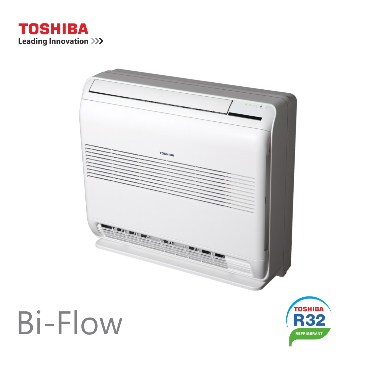 Toshiba, вътрешно тяло на инверторен климатик Bi-flow за подов монтаж 18000 BTU (мултисплит)