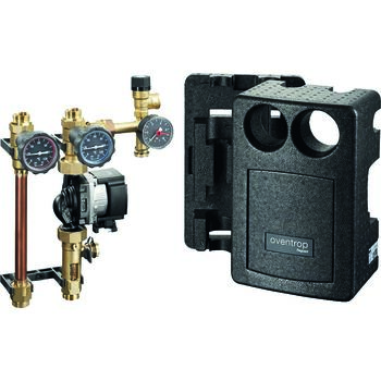 Oventrop, помпена соларна група Regusol SH-130 1″, с Grundfos UPM3 Solar 25-75 PWM (двущрангова) @A