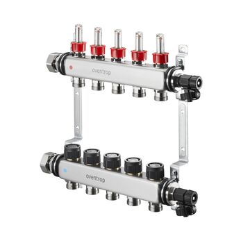 Oventrop, колекторна група Multidis SF 7л 1″ (стар код 1405357)