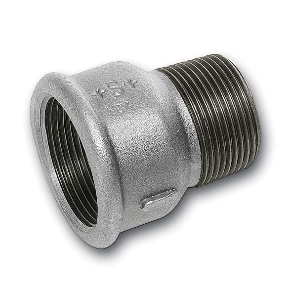 Sanha, поцинкована муфа с вътр. и външ. рез. 3/4″х1/2″