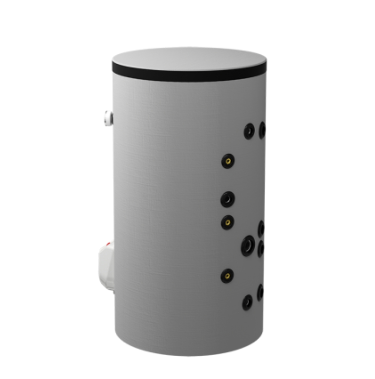 ELD, бойлер 200л 2ВС, емайл, 0 kW, стоящ, с увеличена площ, без нагревател