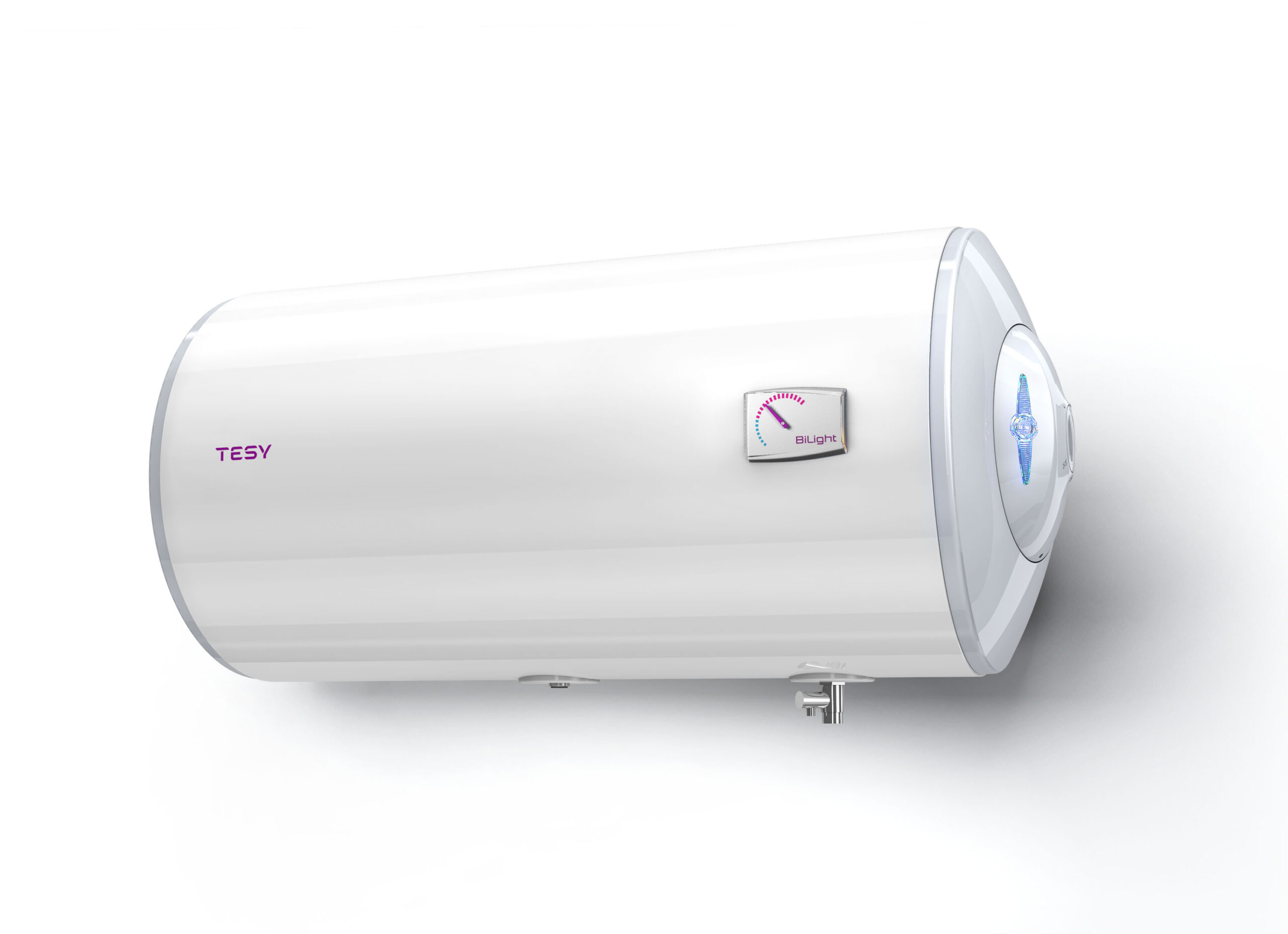 TESY, електр. бойлер BiLight 50л, 2 kW, емайл, хоризонтален лява ел.част