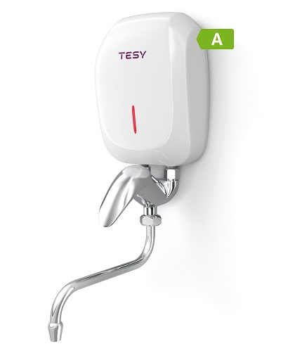 TESY, проточен бойлер 3,5 kW за мивка, с керамична батерия