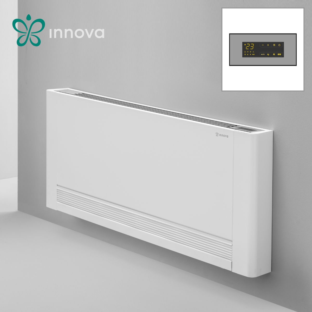 Innova, конвектор за подов монтаж SL 1000B + термостат Smart Touch, 4 скорости (*)