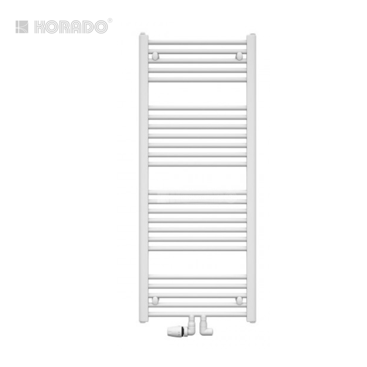 Korado, лира за баня, стоманена Koralux Linear Classic M 700/450