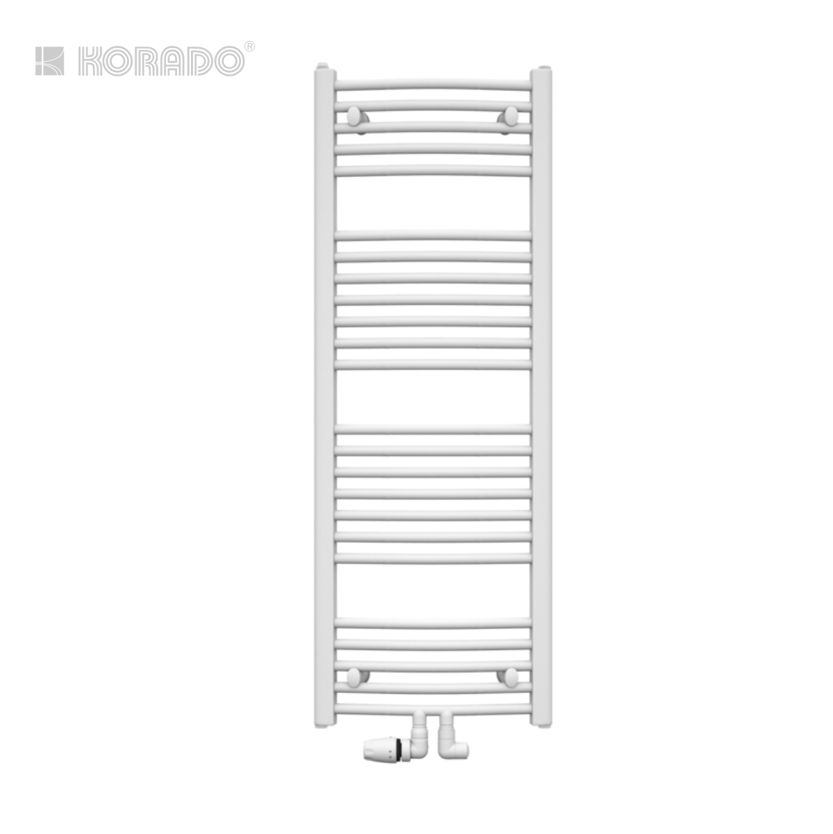 Korado, лира за баня, стоманена Koralux Rondo Classic-M 700/450