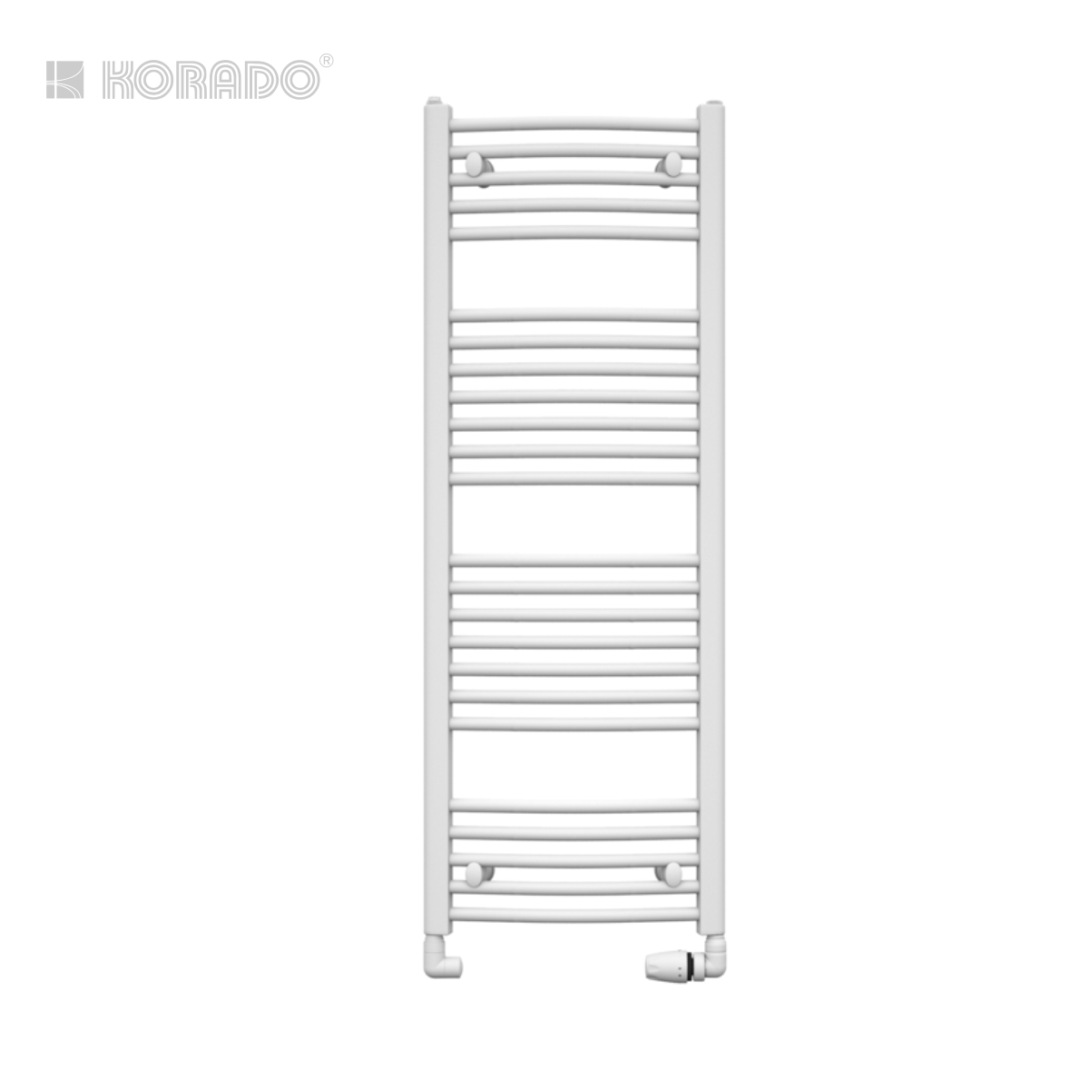 Korado, лира за баня, стоманена Koralux Rondo Classic 1500/450