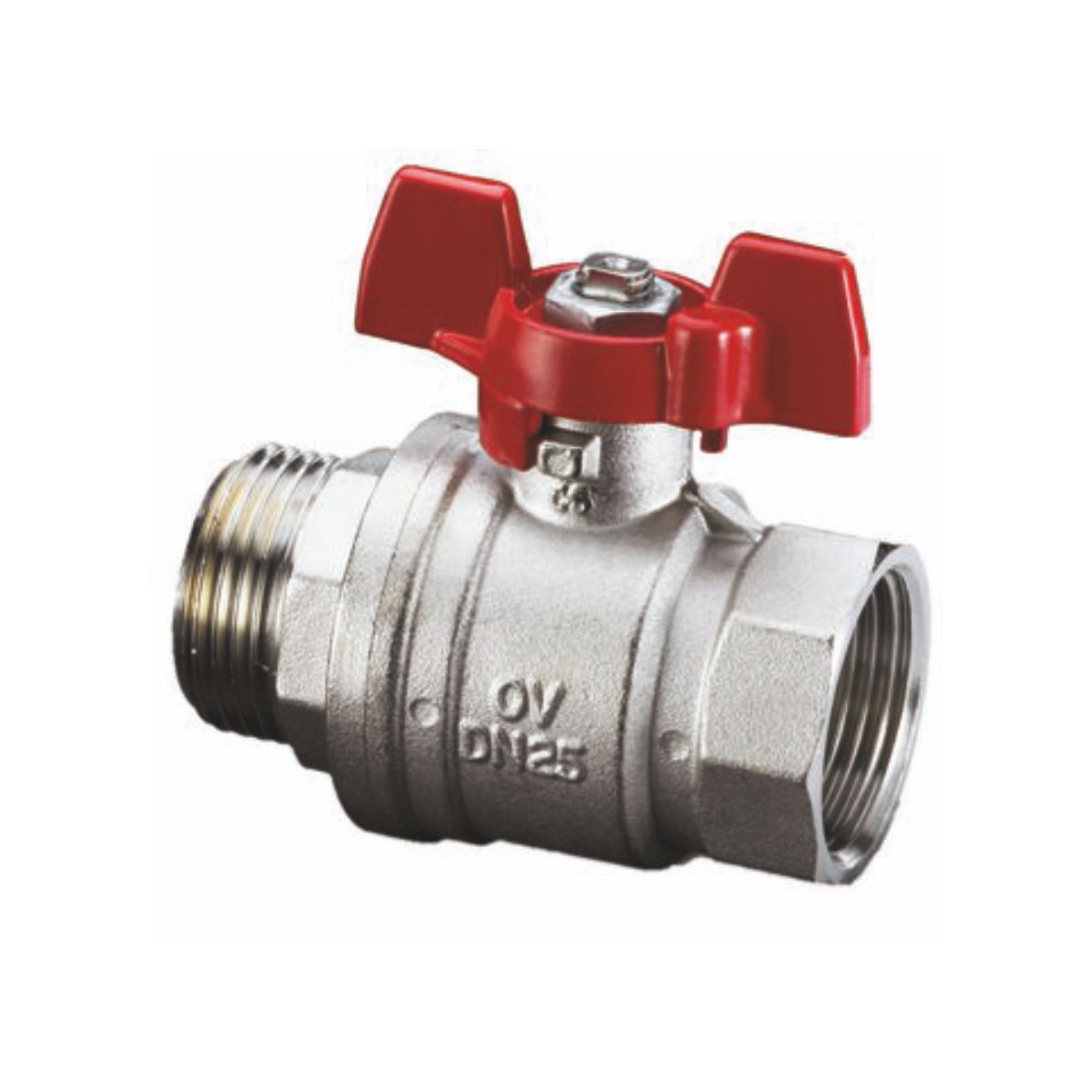 Oventrop, кран сферичен Optibal 1″