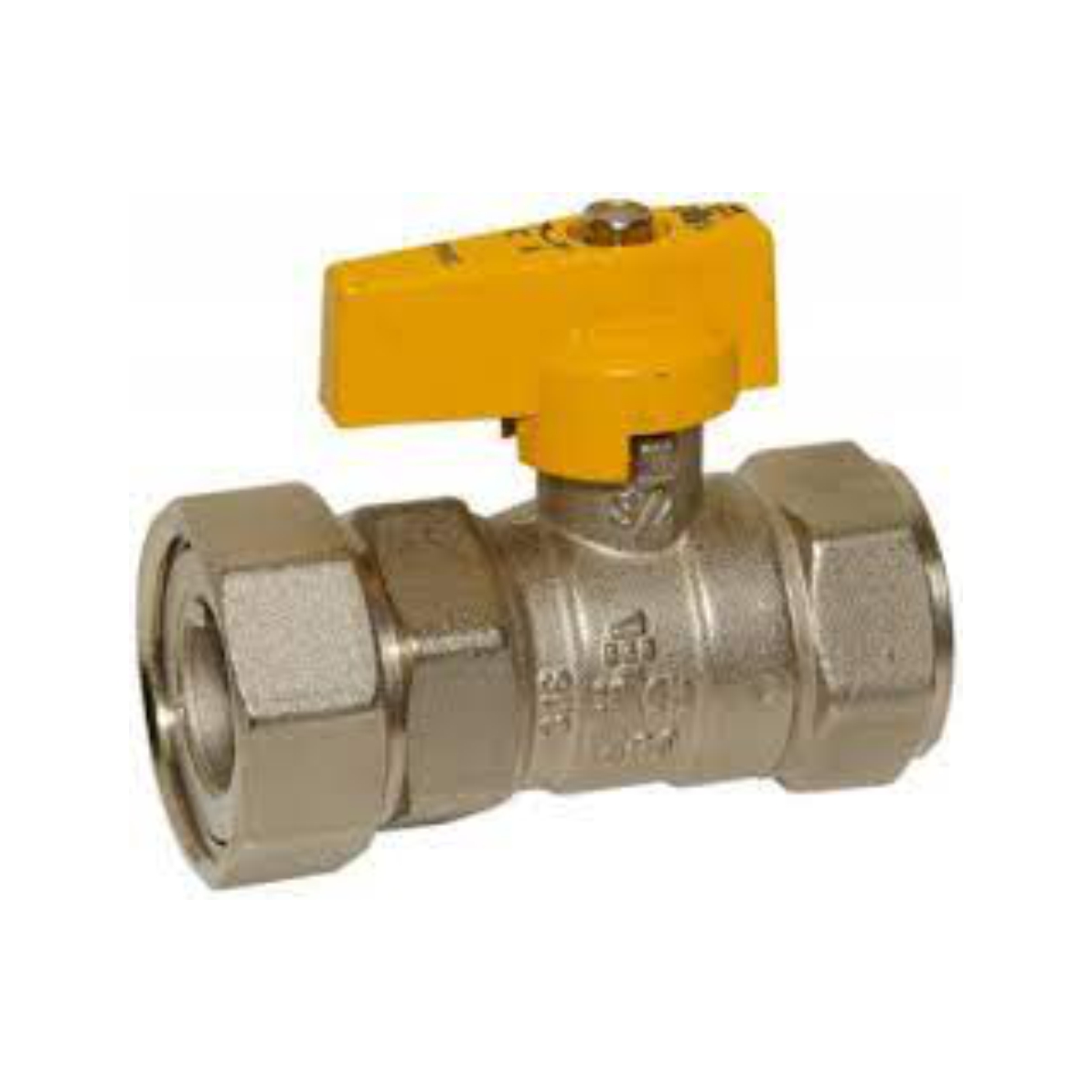 Кран сферичен за газ 1/2″x1/2″ ж с холендър
