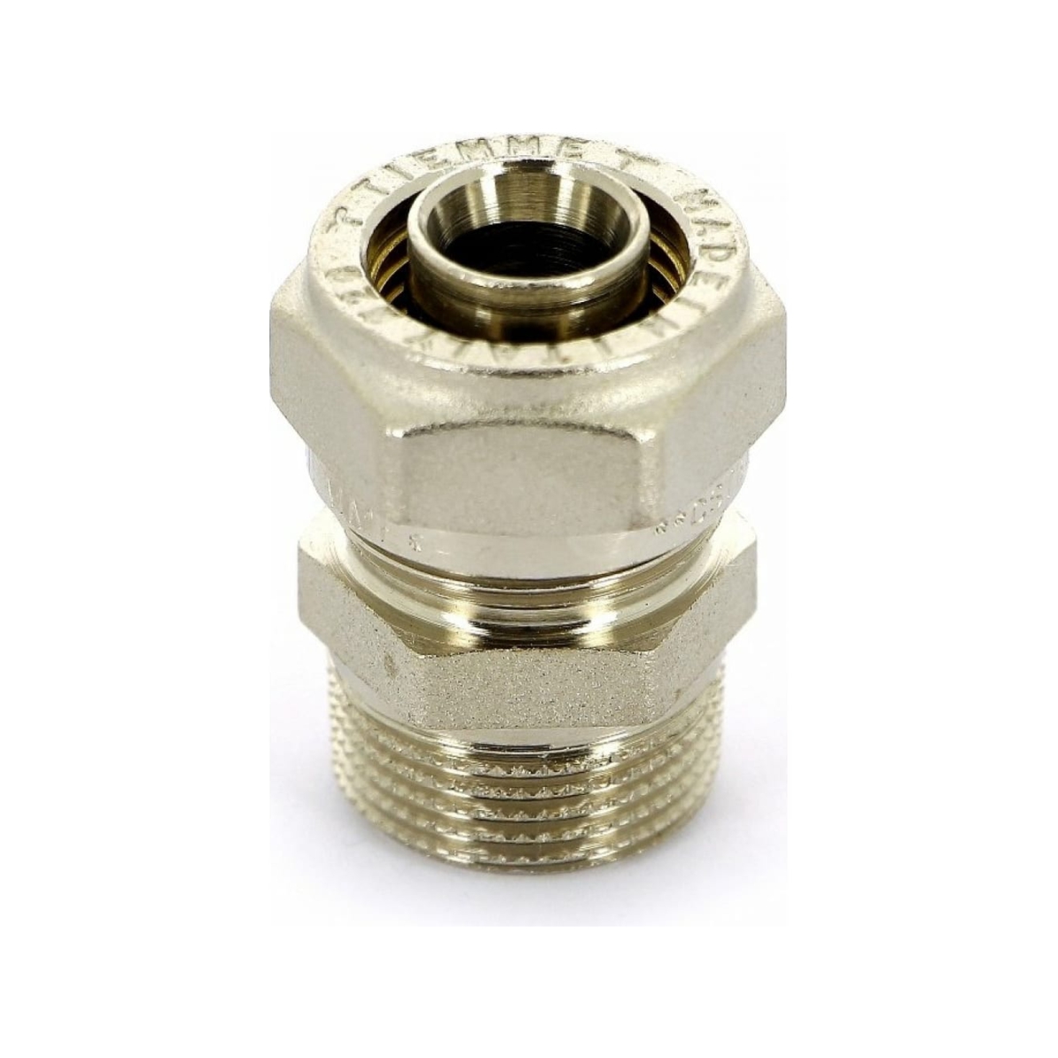 Tiemme, прав нипел м 3/4″х3/4/26 (комплект адаптори) @A