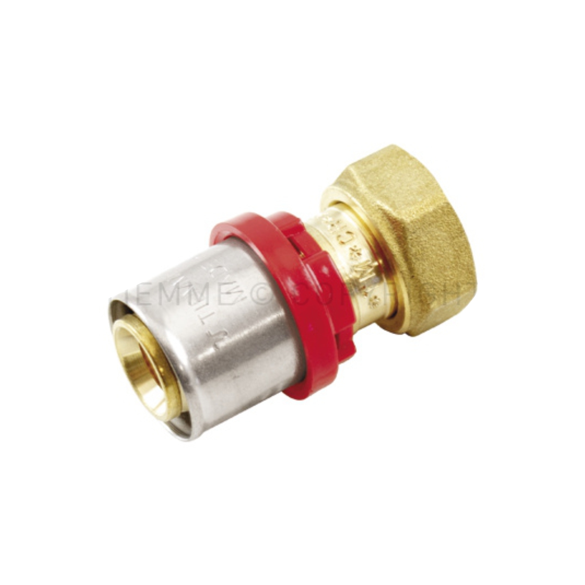 Tiemme, прес фит. нипел ж 20х3/4″