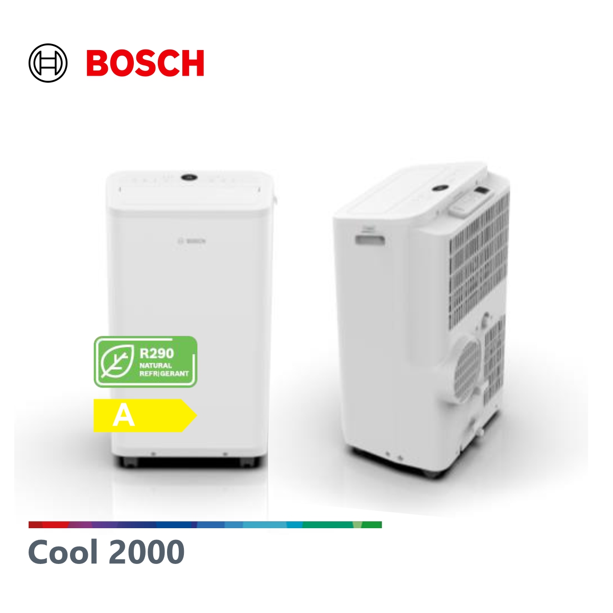 Bosch, мобилен климатик за охлаждане Cool 2000, 9000BTU