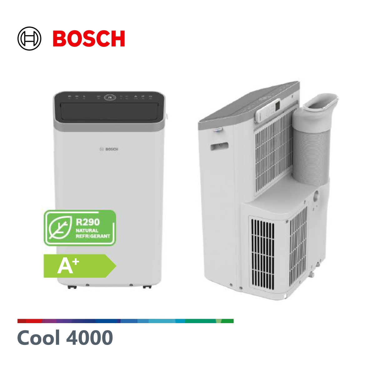 Bosch, мобилен климатик за охлаждане Cool 4000, 9000BTU