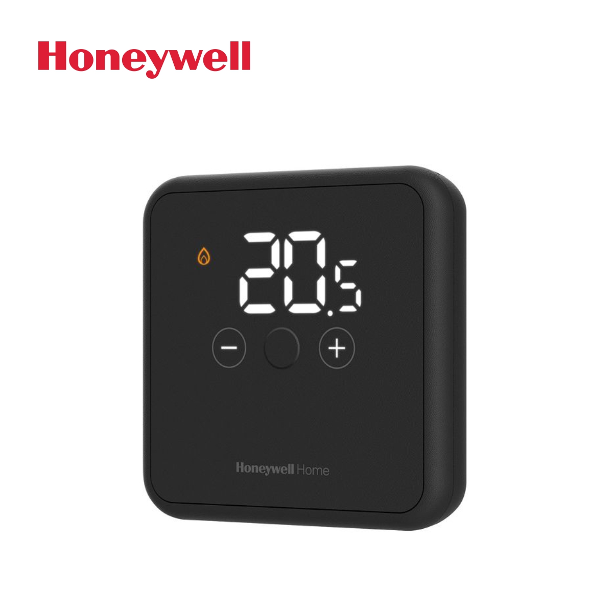 Honeywell, термостат DT4R безжичен, с дисплей, за Еvohome, черен
