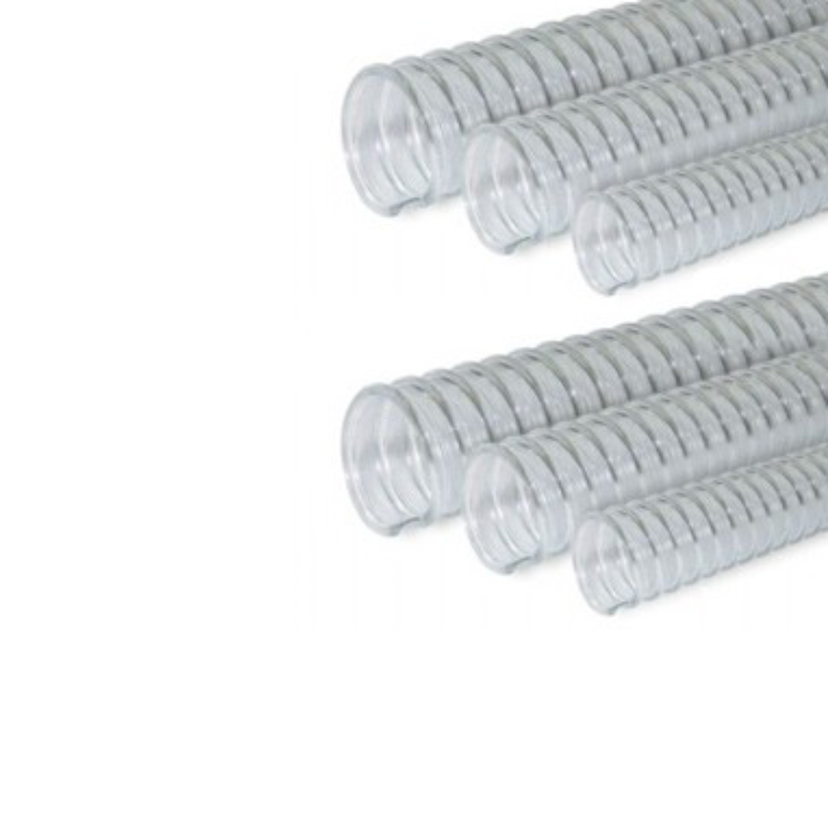 Ottocool, PVC отводнителен гофриран маркуч за климатици 16 mm 5/8″, прозрачен (на руло от 25 м.)