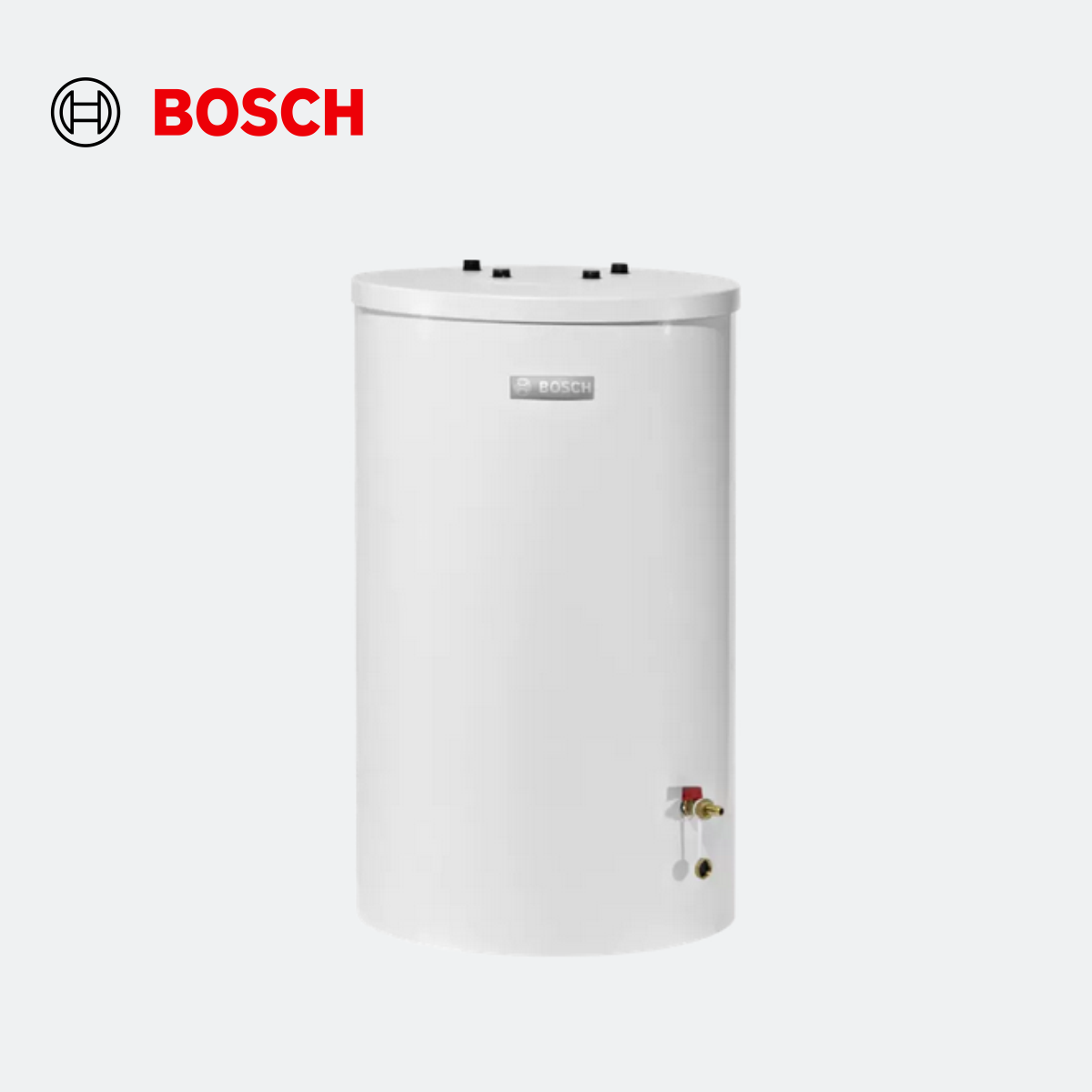 Bosch, бойлер 120 л с индиректно подгряване, четвъртит подовостоящ