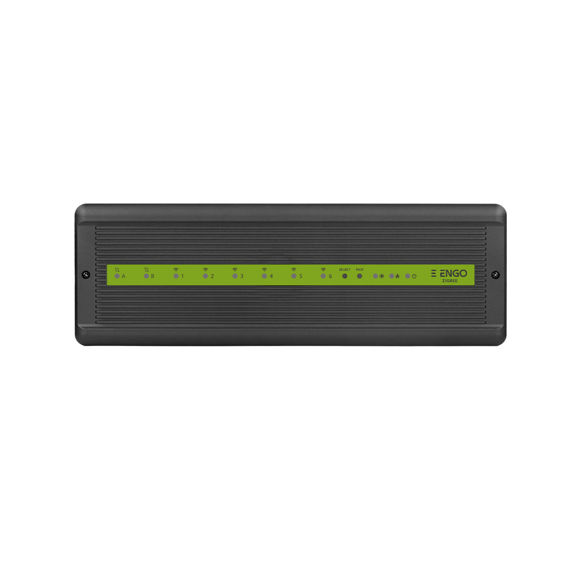 ENGO, клемна шина с 6 безжични зони ZigBee + 2 жични зони, с вграден модул за помпа и котел