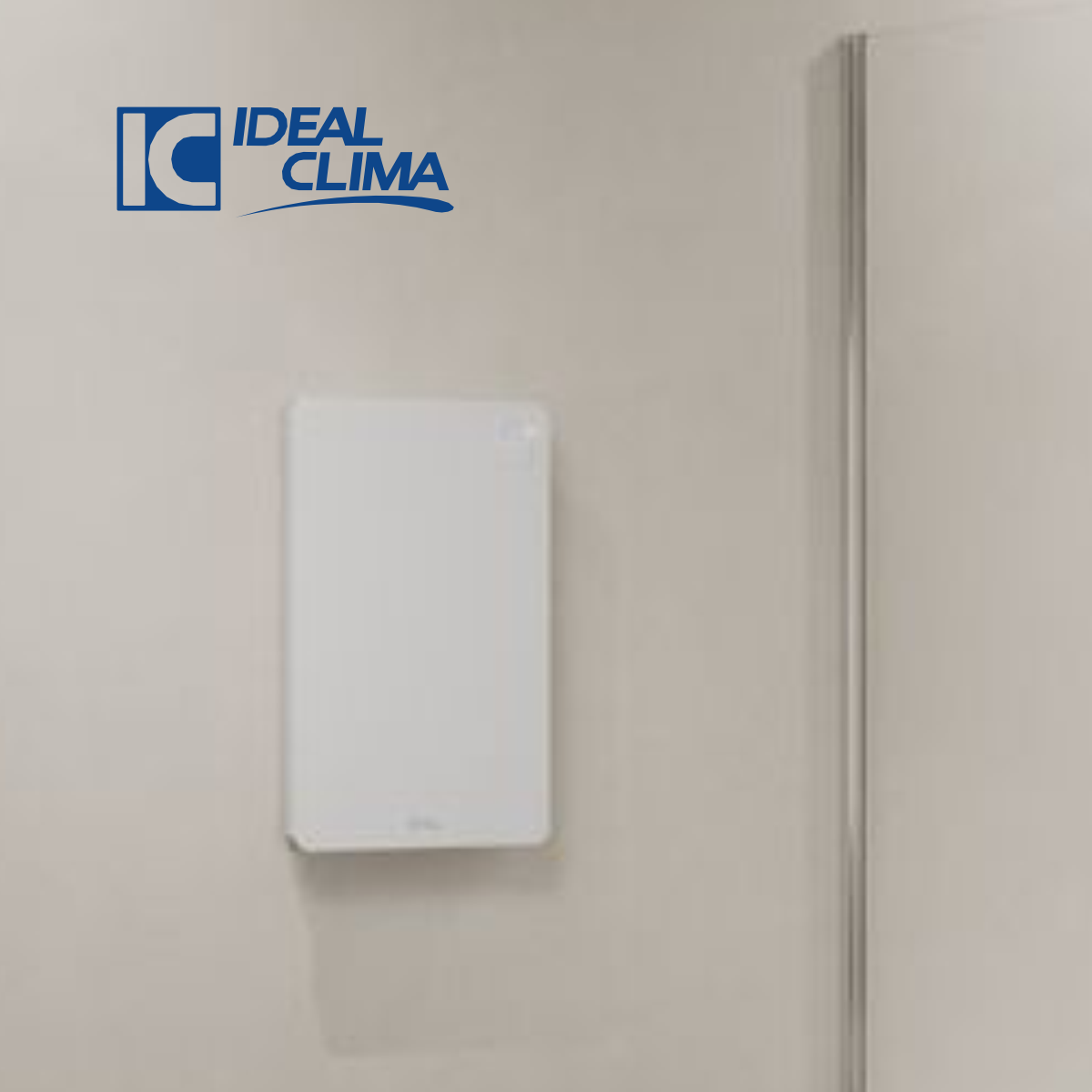 Ideal Clima, вентилаторен конвектор за баня Yoga 180 – DC INVERTER, дебелина – 9 см, WiFi ready