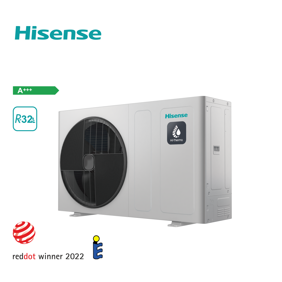 Hisense, термопомпа Hi-Therma Monobloc R32 – 14.5kW/10.0kW от./охл. 400V