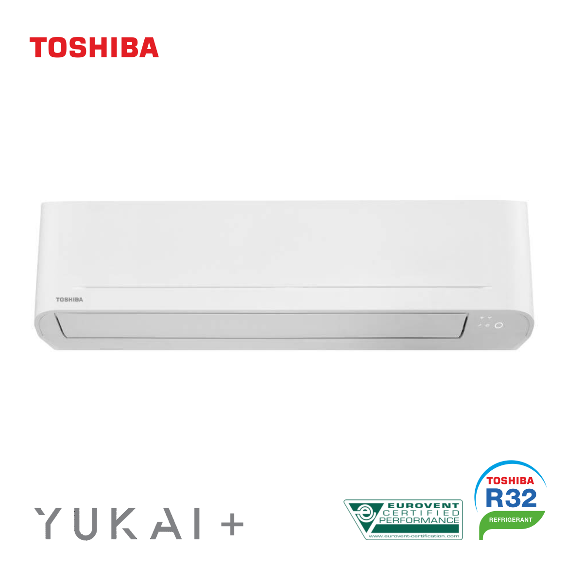 Toshiba, вътрешно тяло на инверторен климатик Yukai Plus 24000 BTU Wi Fi (мултисплит)