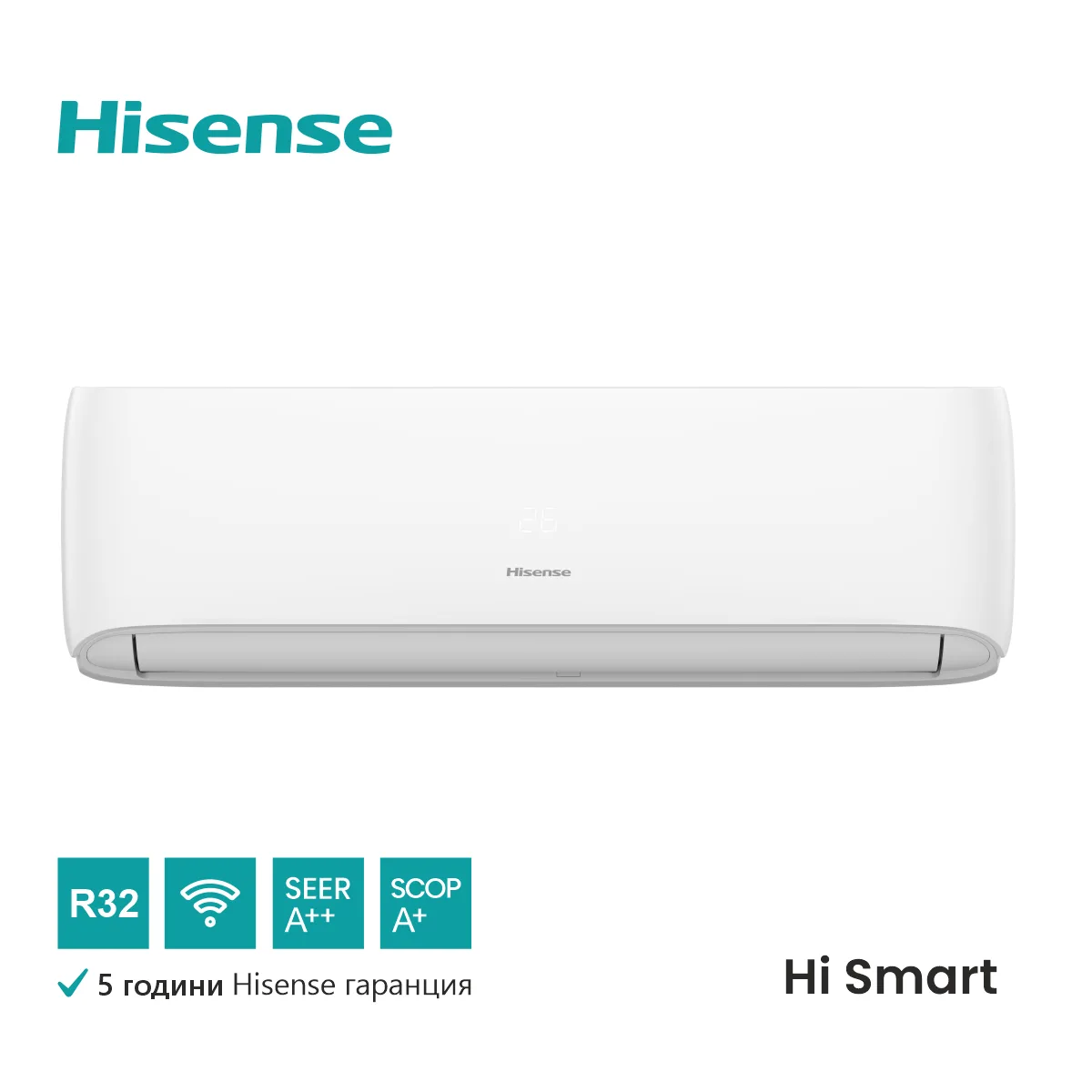 Hisense, вътрешно тяло на инверторен климатик HI-Smart 18000 BTU (мултисплит) @А