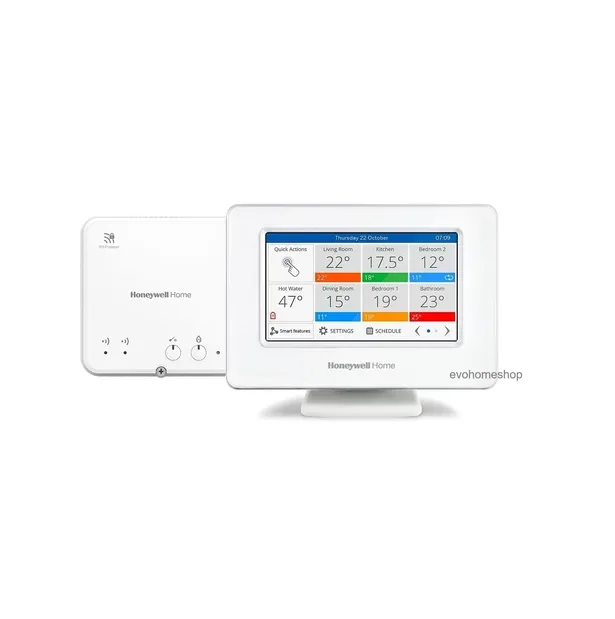 Honeywel, пакет Evohome- контролер TouchScreen, с настолна поставка и контролен панел R9H @А