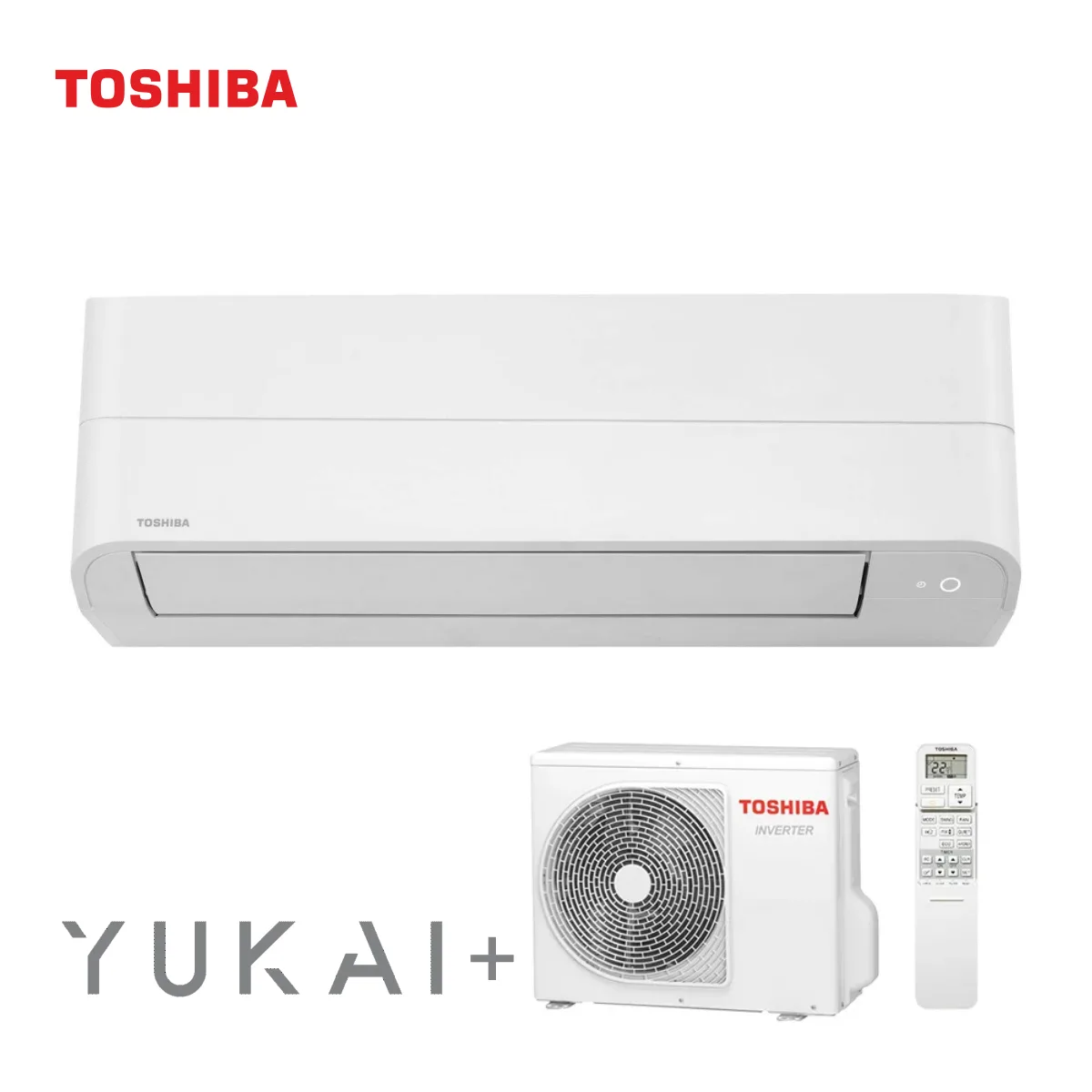 Toshiba, инверторен климатик Yukai Plus 13000 BTU (*) @А